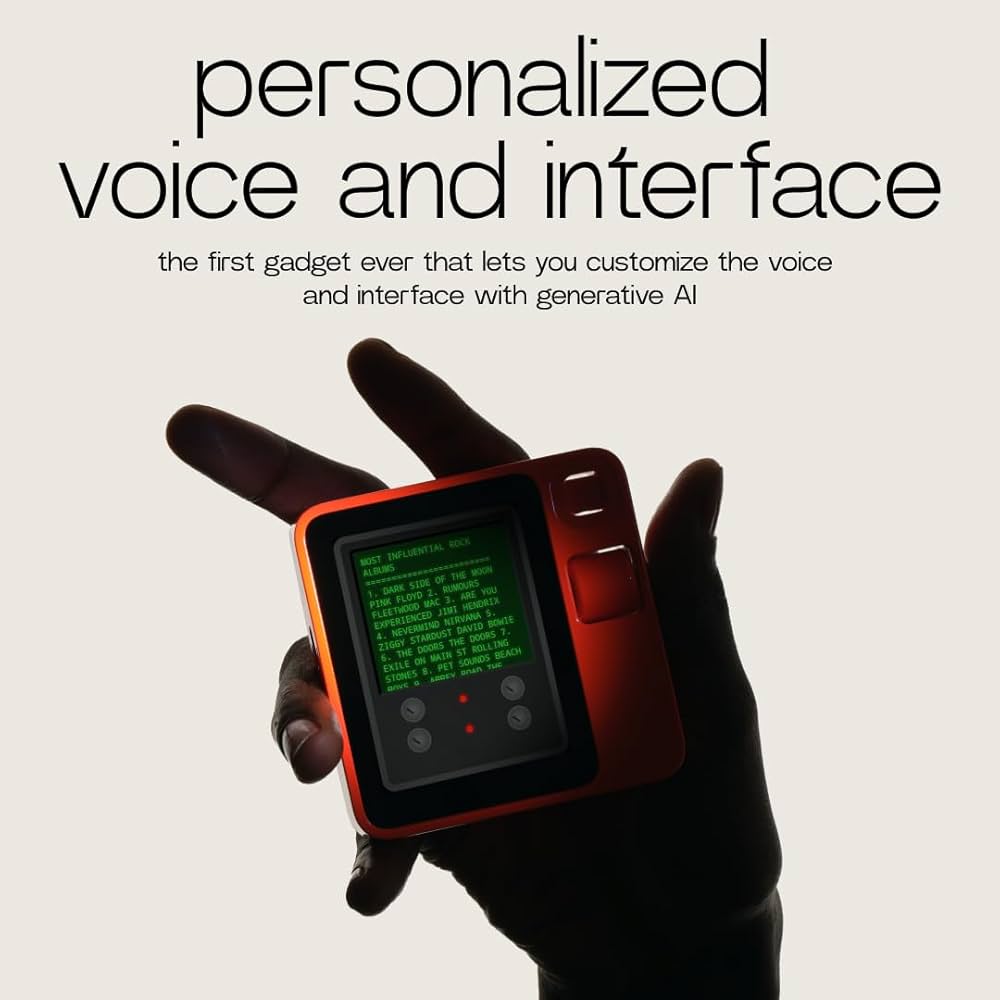 【中古】Rabbit R1 ポータブルAIアシスタント Amazon.com: Rabbit r1 AI Voice-Activated Gadget with